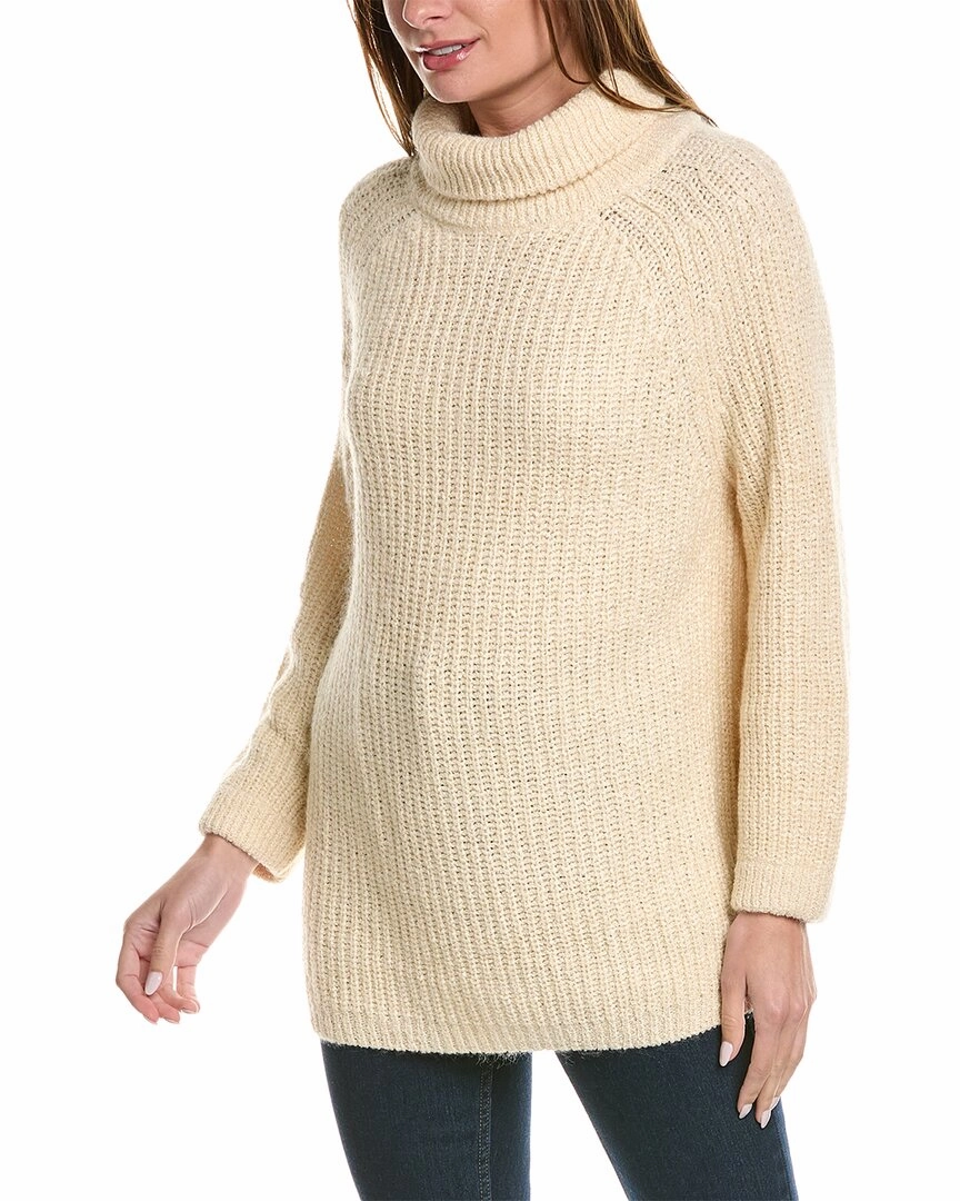 Chilly Wardrobe Lafayette 148 New York Blouson Silk & Mohair-Blend Sweater