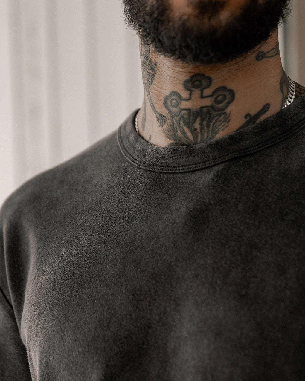 Crafted Heavyweight T-Shirt - Acid Wash Relax Style Trend Comfy Wardrobe