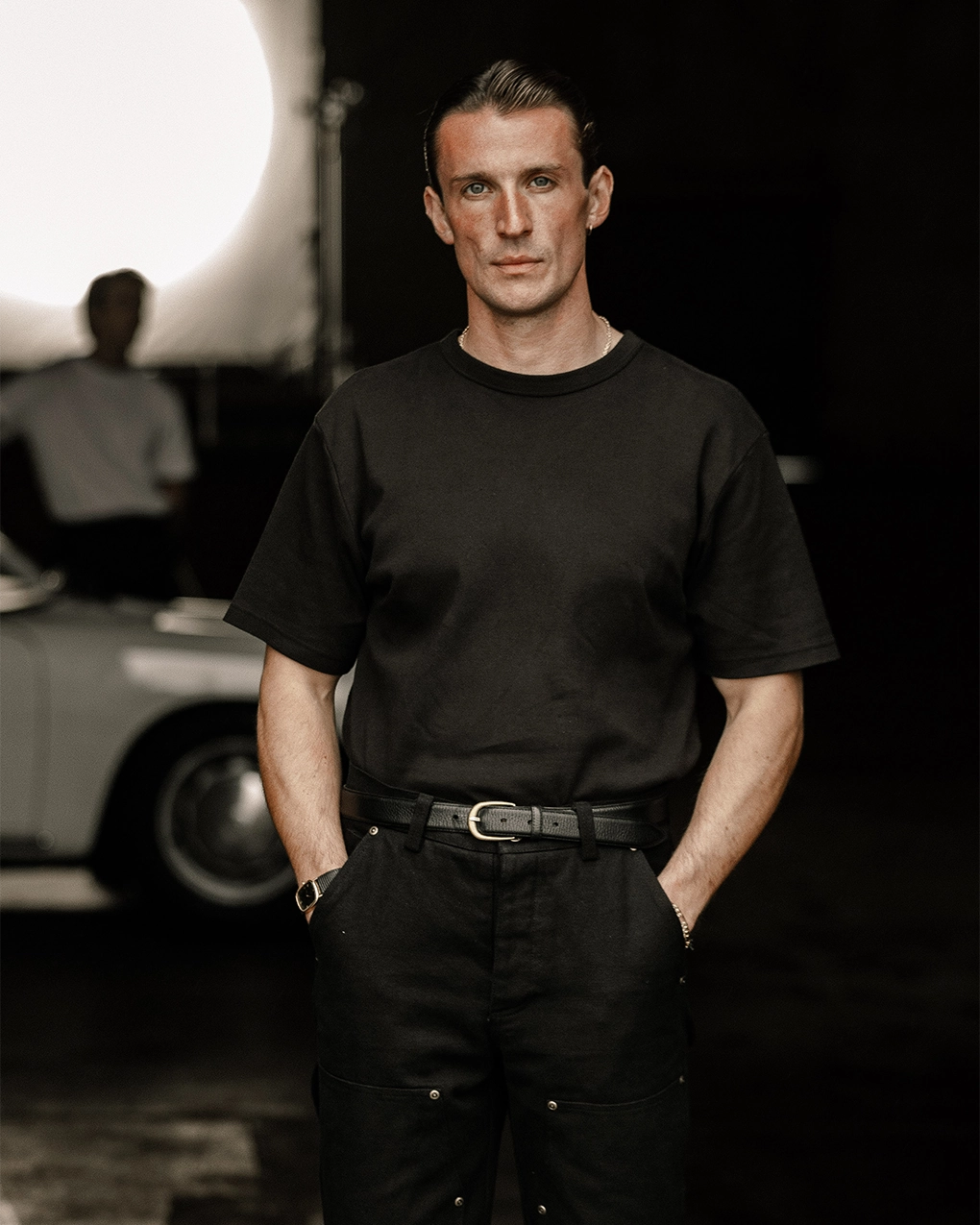 Crafted Heavyweight T-Shirt - Washed Black Perfect For Relaxing