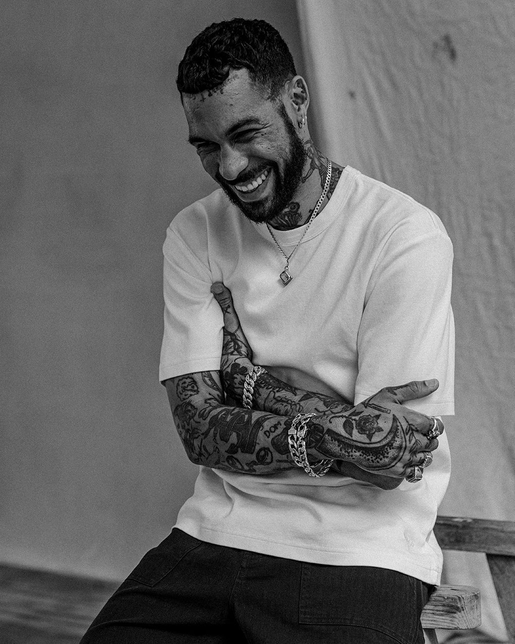 Effortless Vibe Crafted Heavyweight T-Shirt - White