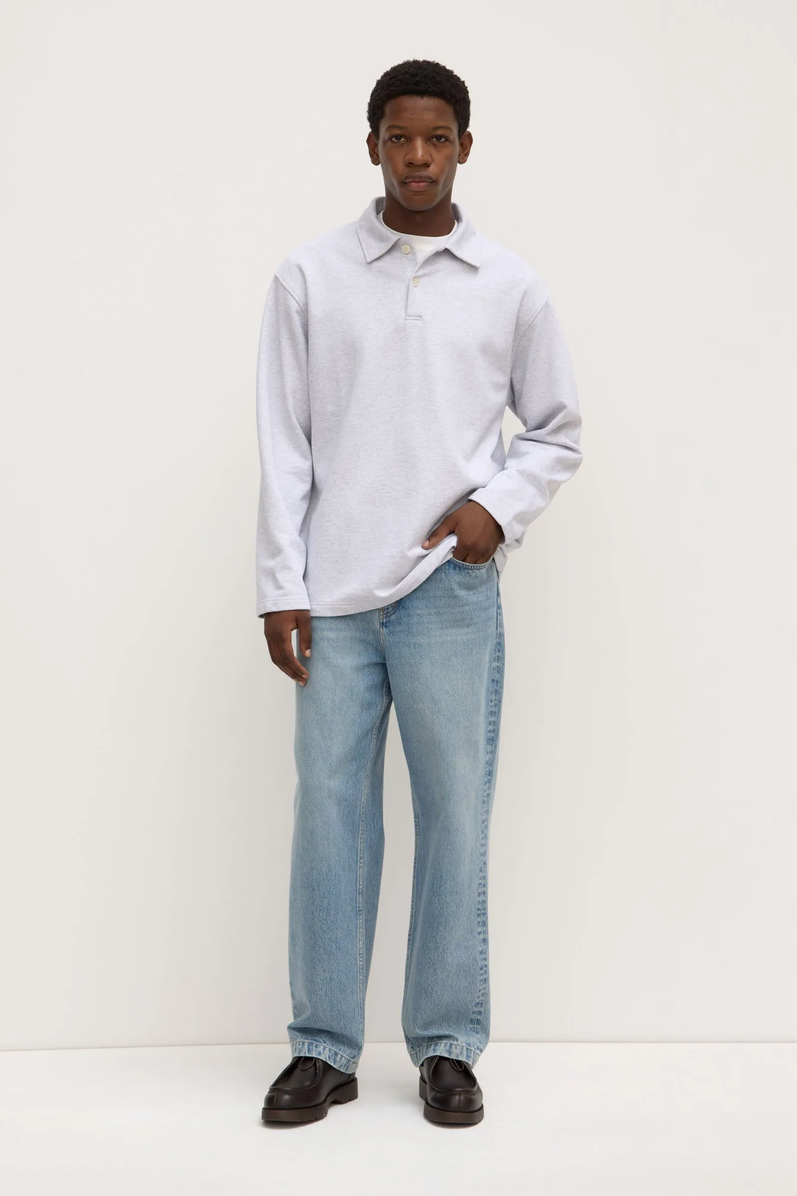 Eco Conscious Processing Mens Weekender Fleece Polo