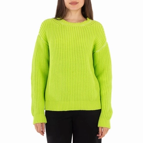 All Day Comfort Fit Comfortable fit MM6 Ribbed Knit Crew Neck Sweater