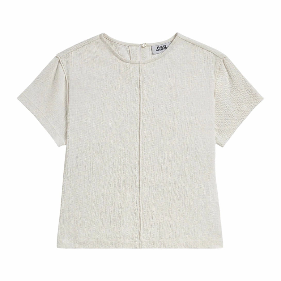 Modern Casual Crinkle SS Top