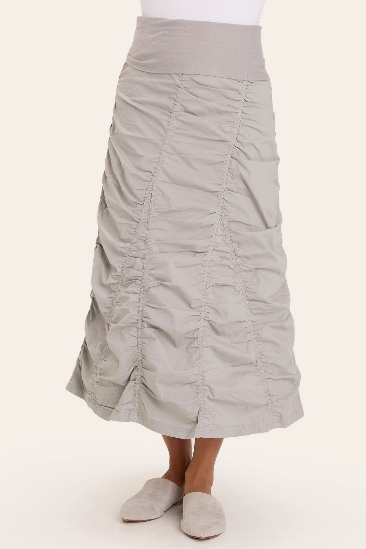 Ethically Made Gored Peasant Skirt