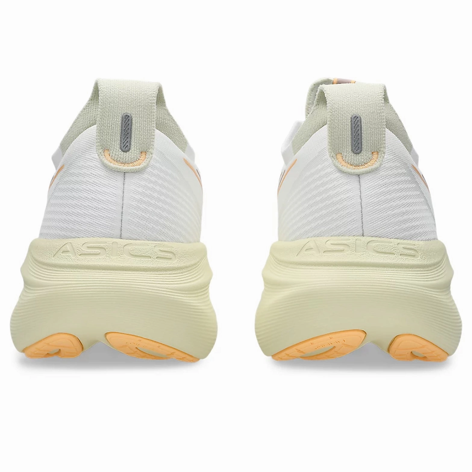running for muscle strength Men's Gel-Nimbus 27 Running Shoes White / Fawn