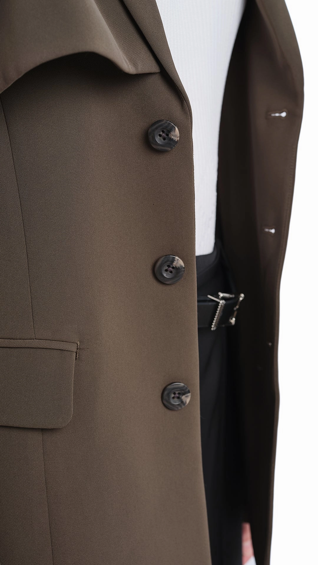 Cut Out Blazer Go To Layer Quilted Stitching