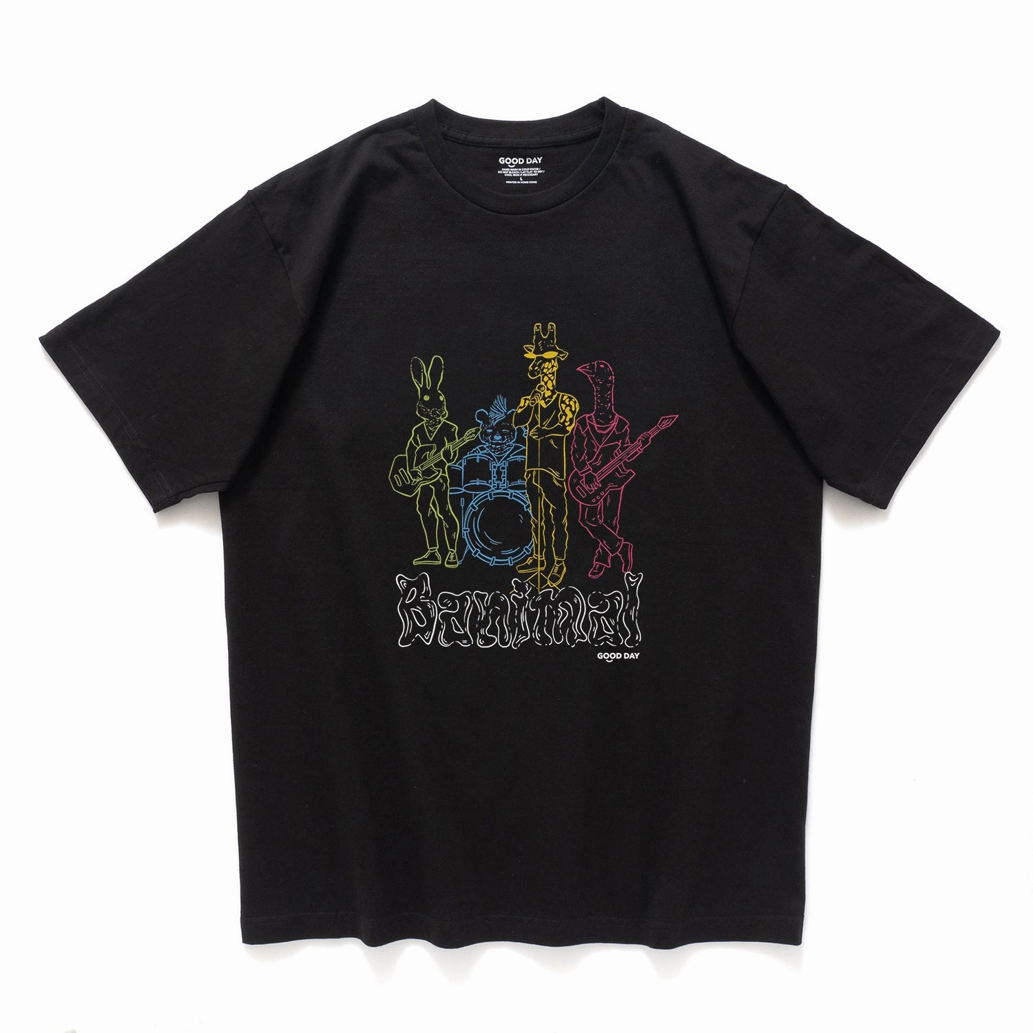 (ZT1390) Banimal Graphic Tee Wrinkle Free Fabric Classic Wear