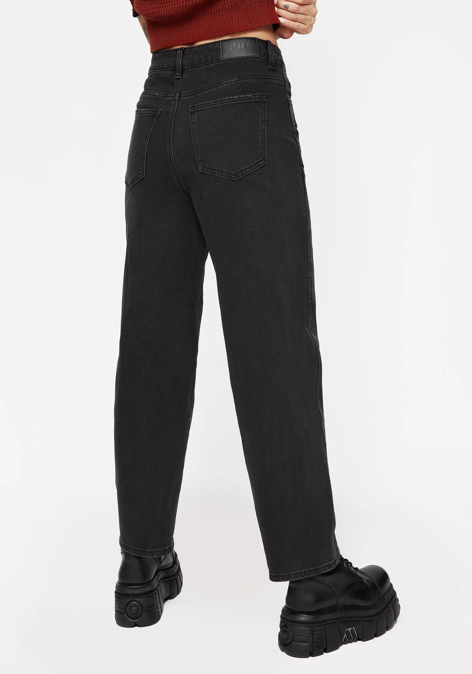 Malevolence Denim Barrel Leg Jeans Sunny Vibes Weekend Style Traveler Gear Go-To Choice