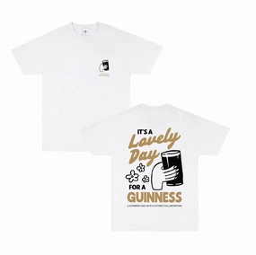 Guinness x UN:IK 'Cheers' Tee - White Layered Wear Office Casual