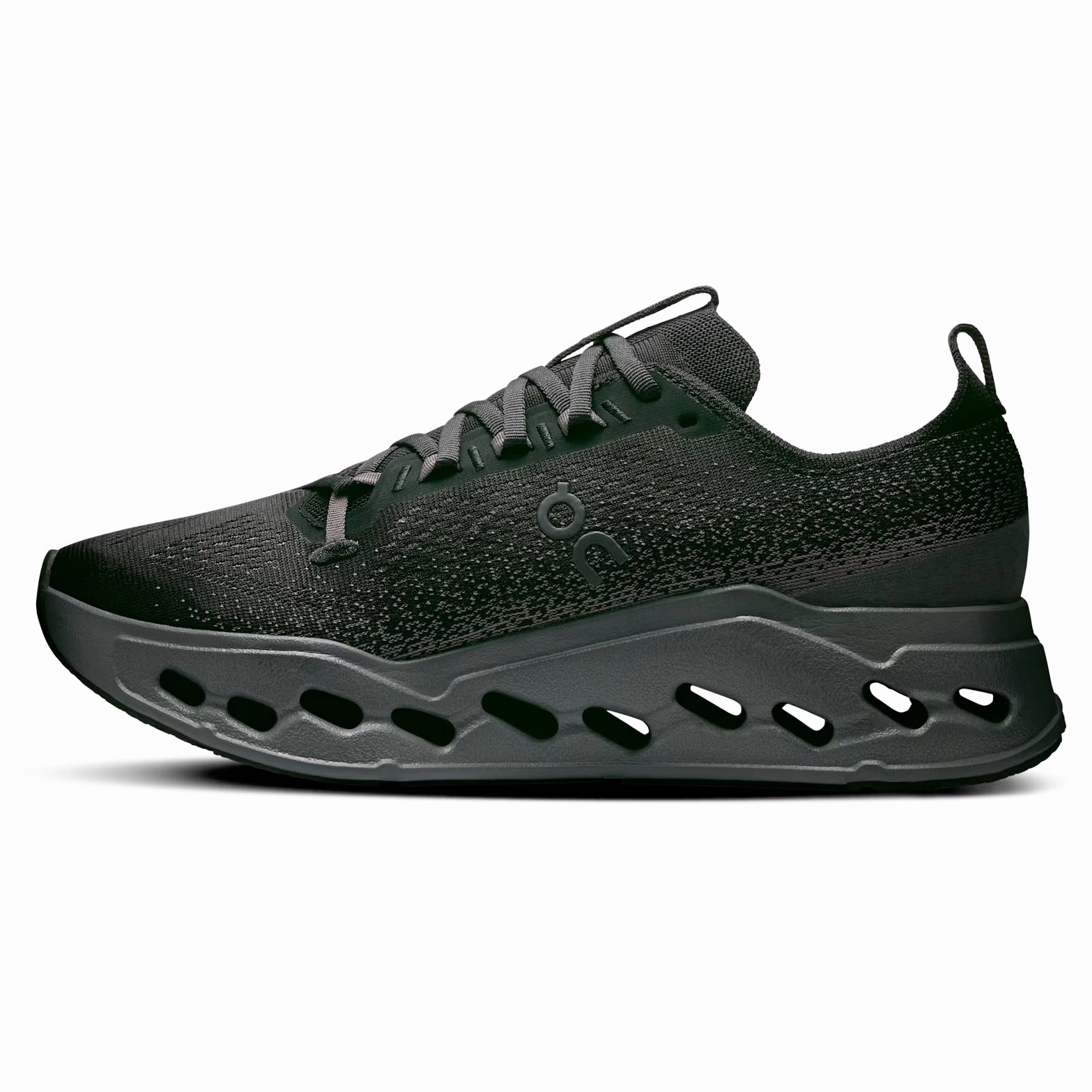 Men's Cloudsurfer Max Running Shoes Black / Eclipse superior - craftsmanship cross - country running option