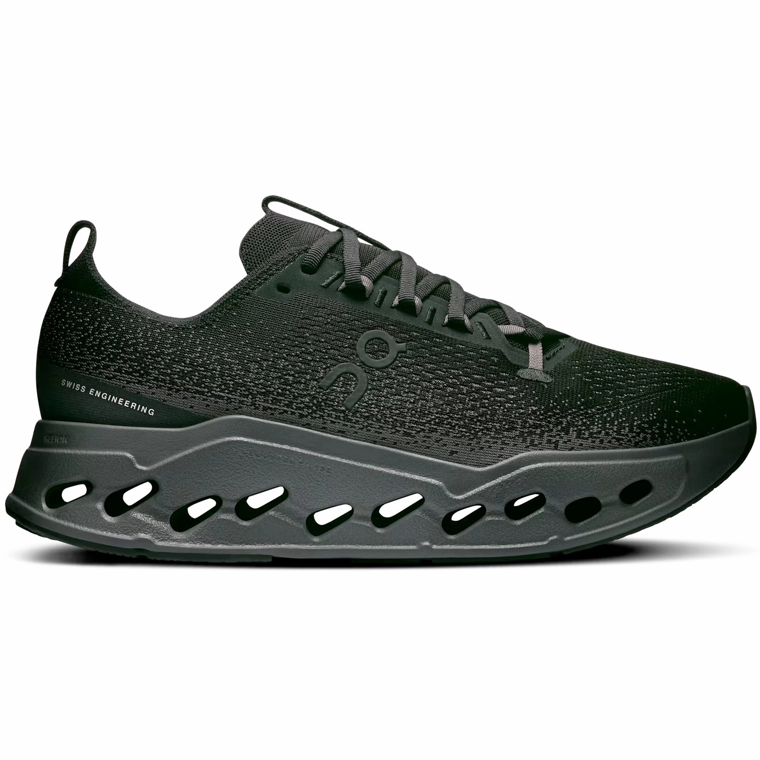 short - distance suitable enjoyable - running Men's Cloudsurfer Max Running Shoes Black / Eclipse
