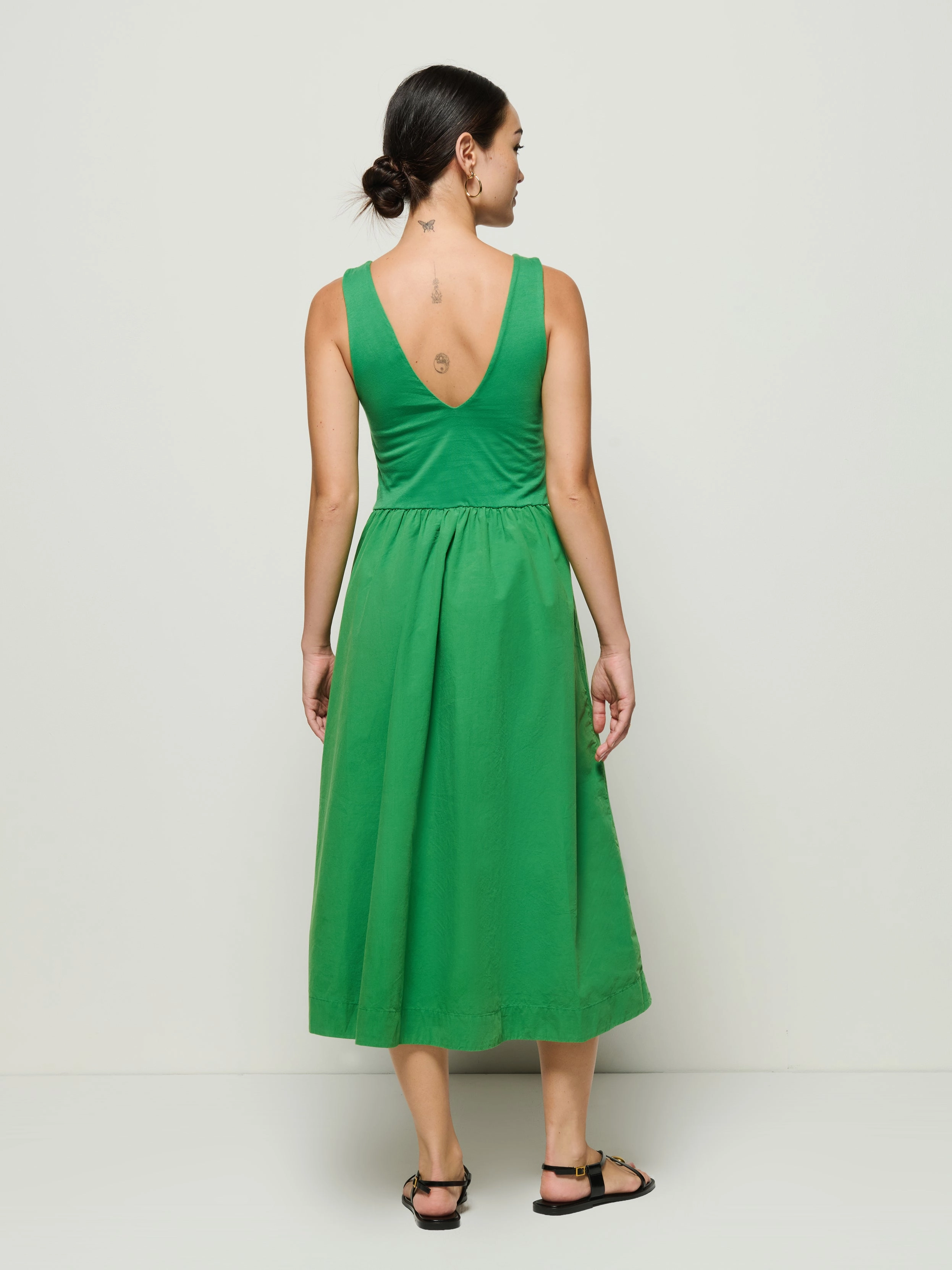 urban vibe Layered Look Daria V-Neck Midi