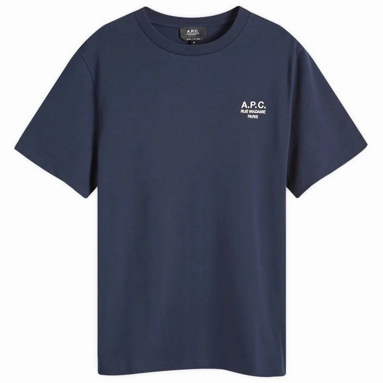 Cozy Look Dark Navy Ecru Standard Rue Madame Gots T-Shirt
