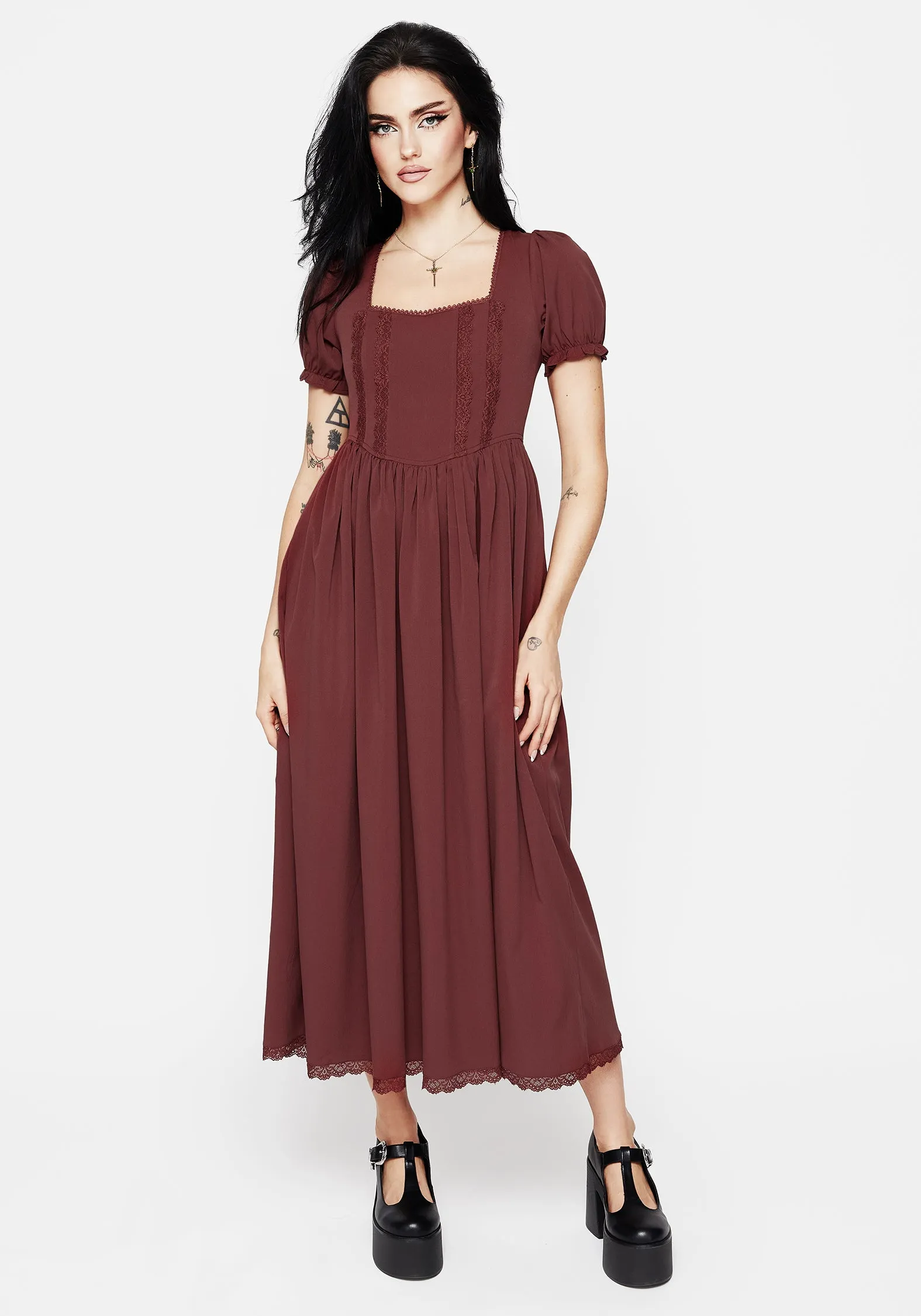 Darya Corset Midaxi Dress Easy Pick Fashionable Touch