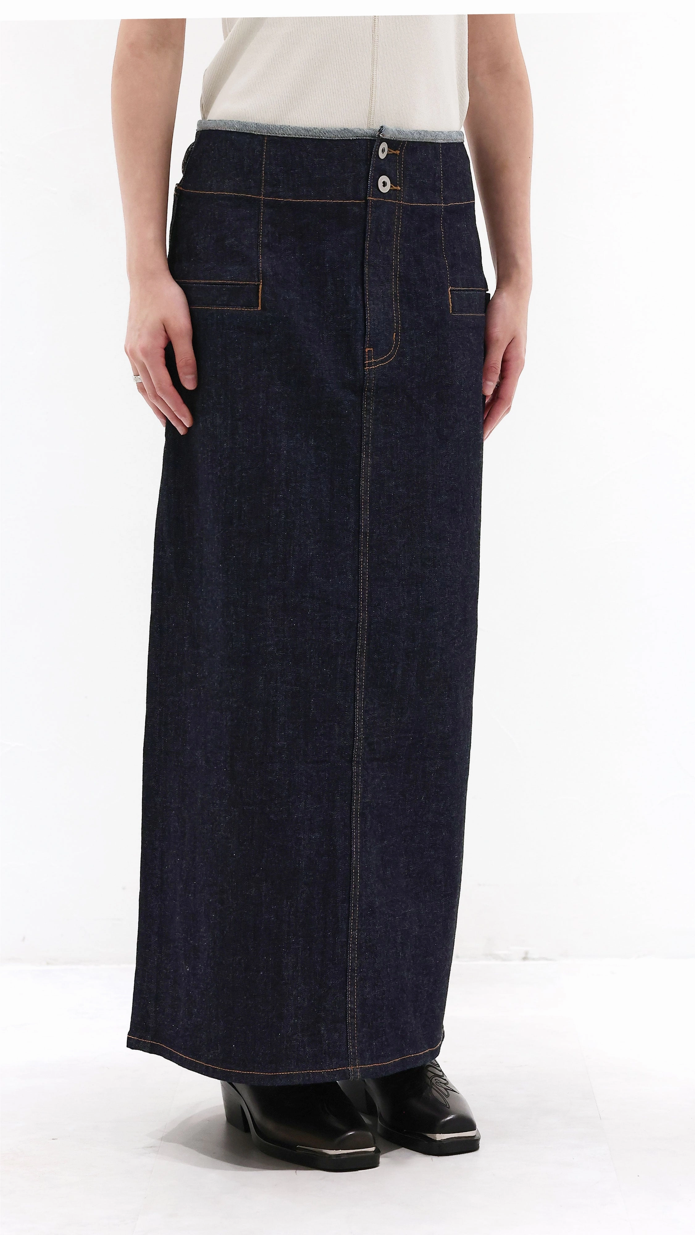 Street Vibe Soft Finish Denim Skirt