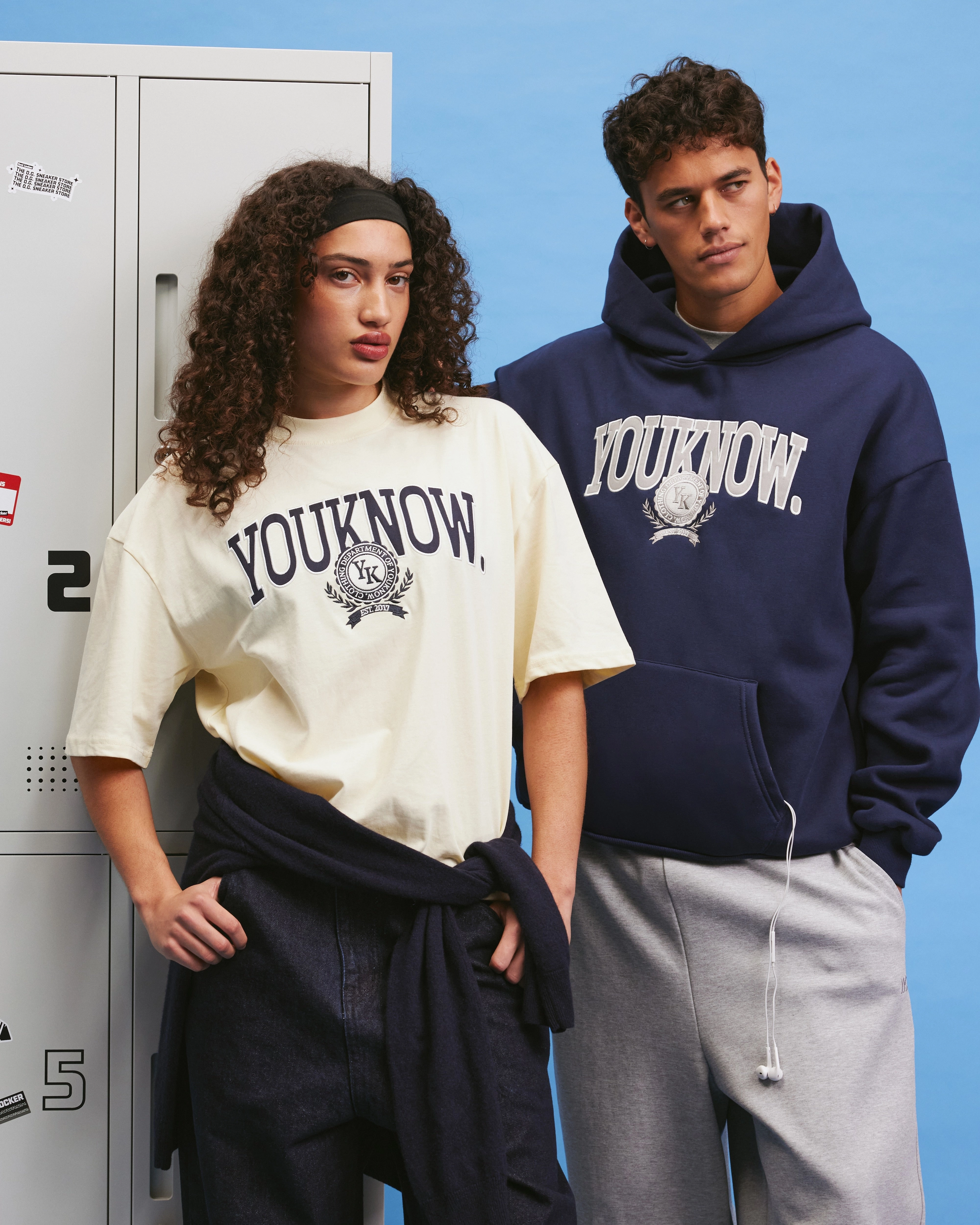 Barbecue wear Acrylic blend Dept. of YKC Hoodie | Navy