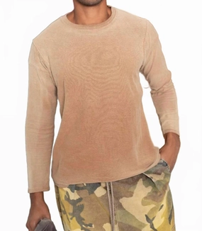 Flexible Neck Opening Derrick Tee In Craft