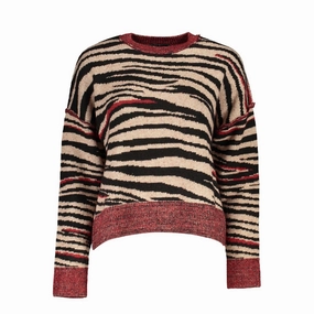 Desigual Fabric Women's Sweater Winter-Ready Fashion Non Pilling Surface