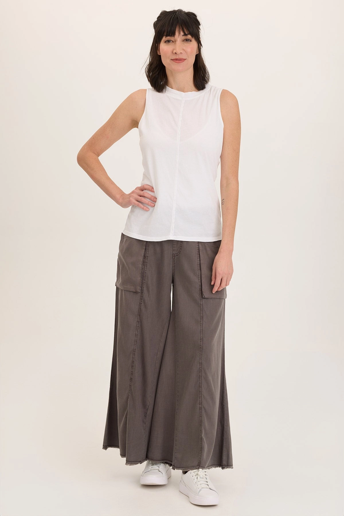 Desoto Ultra-Flare Wide Leg Pocket Trouser Urban Utility