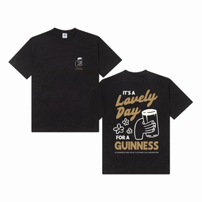 Guinness x UN:IK 'Cheers' Tee - Black Comfy Wear
