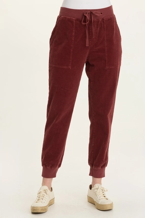 Dino Corduroy Jogger Pant Quick Movement Vented Leg Openings