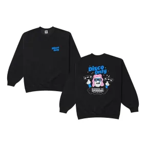 DISCO ONLY 'NYC Disco' Sweater - Black Low Maintenance Care Comfortable Look