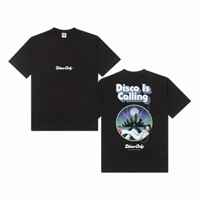 Daily Comfort DISCO ONLY 'Disco Is Calling' Tee - Black