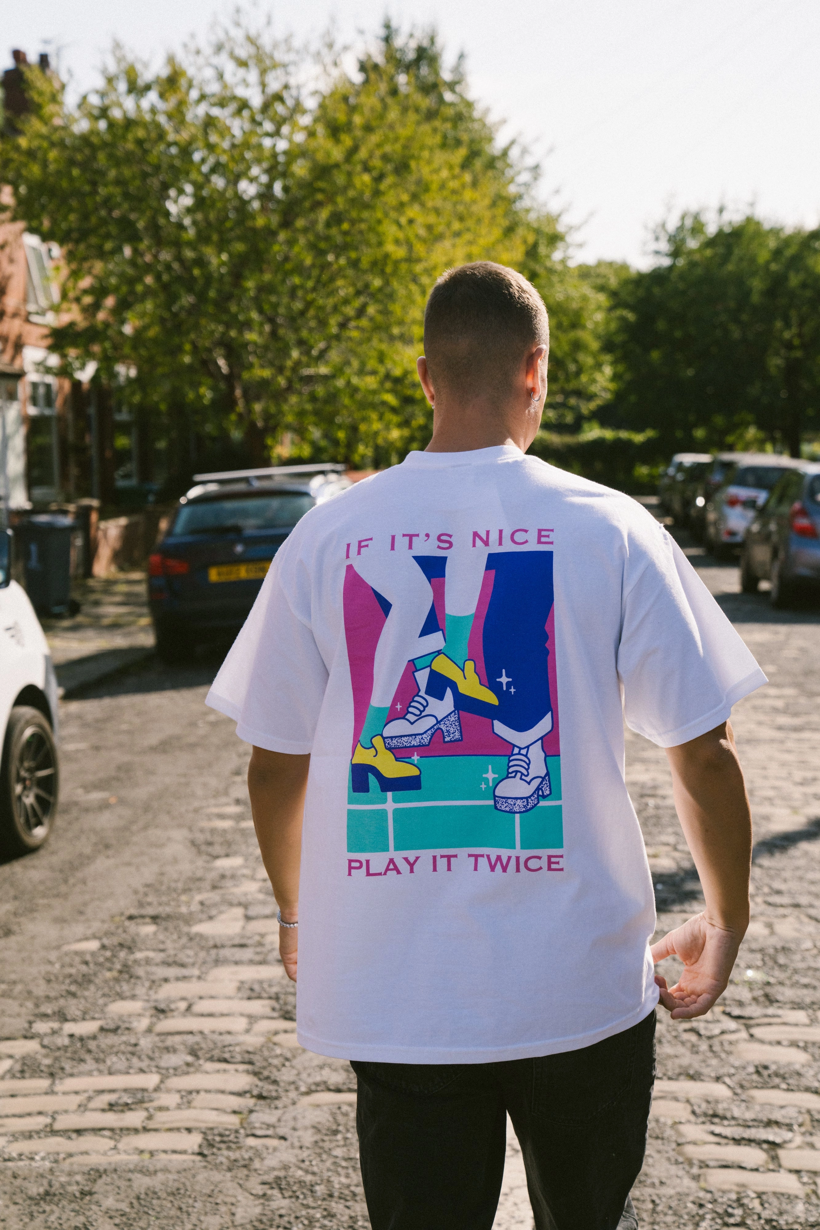 Effortless Vibe DISCO ONLY 'Play It Twice V3' Tee