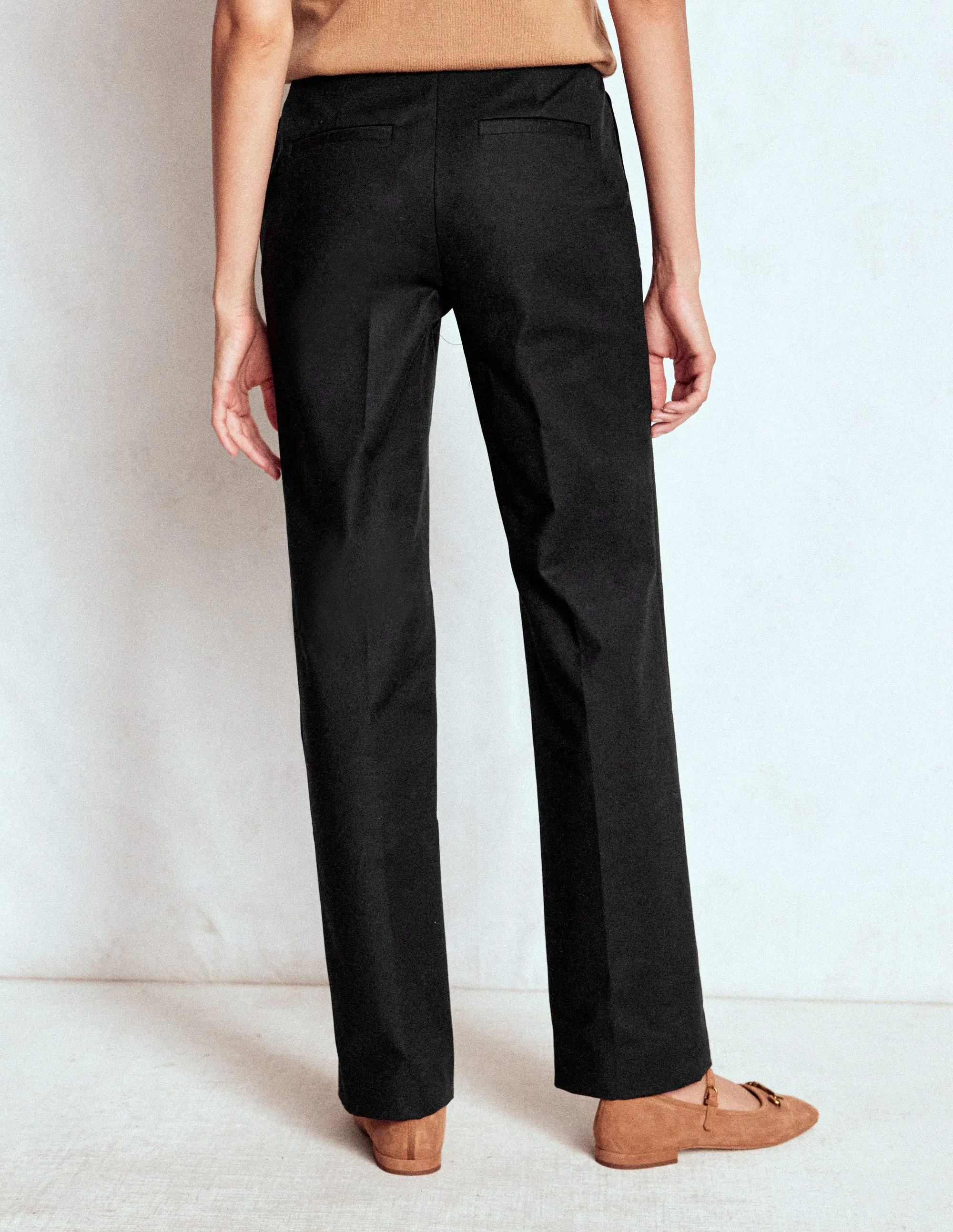 Full Length Canonbury Trousers-Black Casual Comfort Layers Functional Layer
