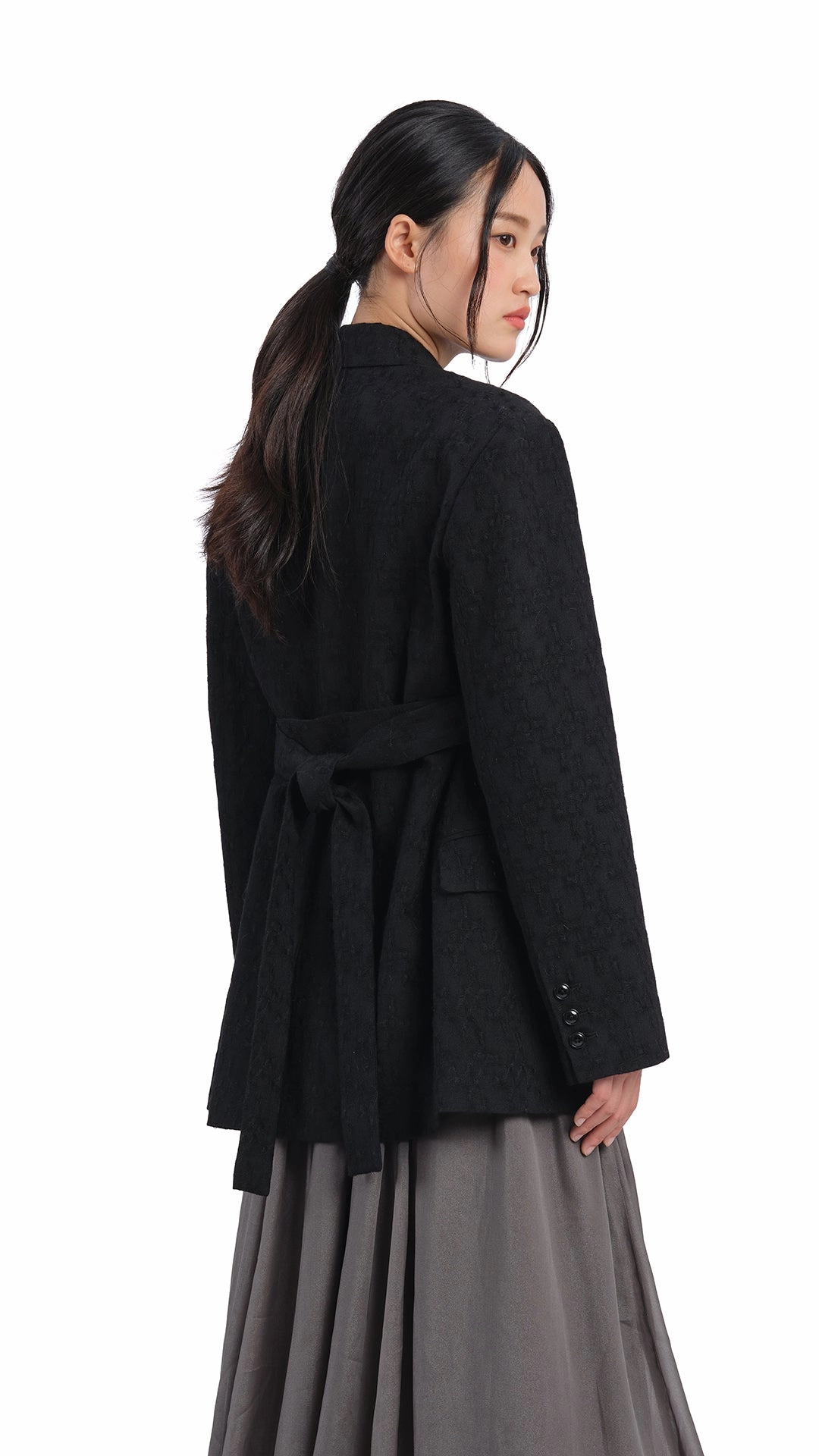 Multi Pocket Flexible Layer System Double Breasted Blazer