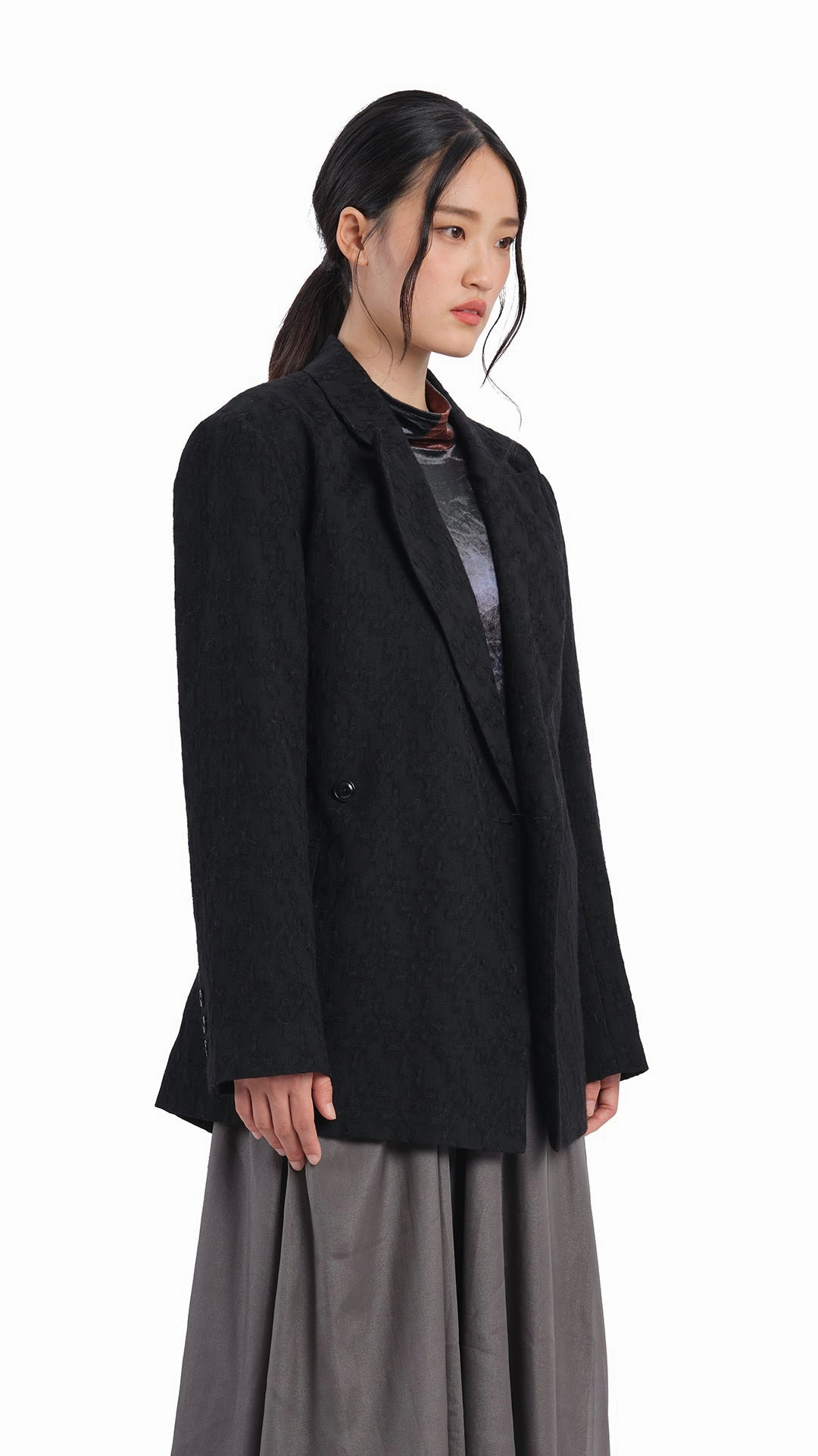 Temperature control Sporty Touch Double Breasted Blazer