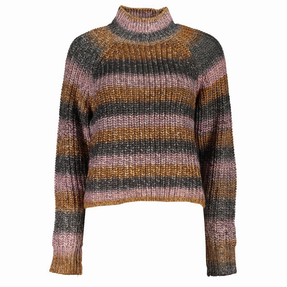 Desigual Fabric Women's Sweater Flexible Collar Opening