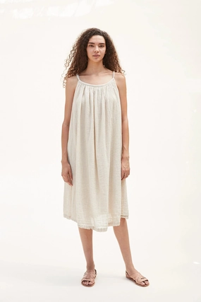 Double Layered Dress Natural Street Motion Festival Mood