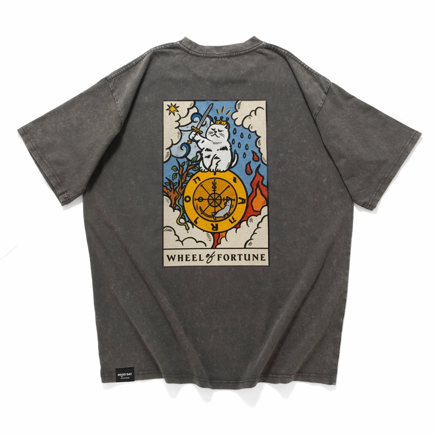 Soft Material (ZT1696) Catarot V1.1 Wheel of Fortune Graphic Tee