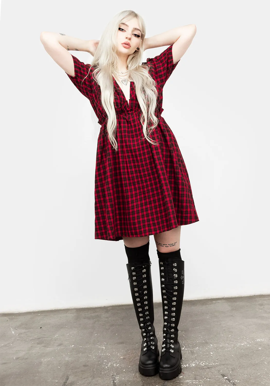 Formal Choice Dreadful Ruffle Smock Dress