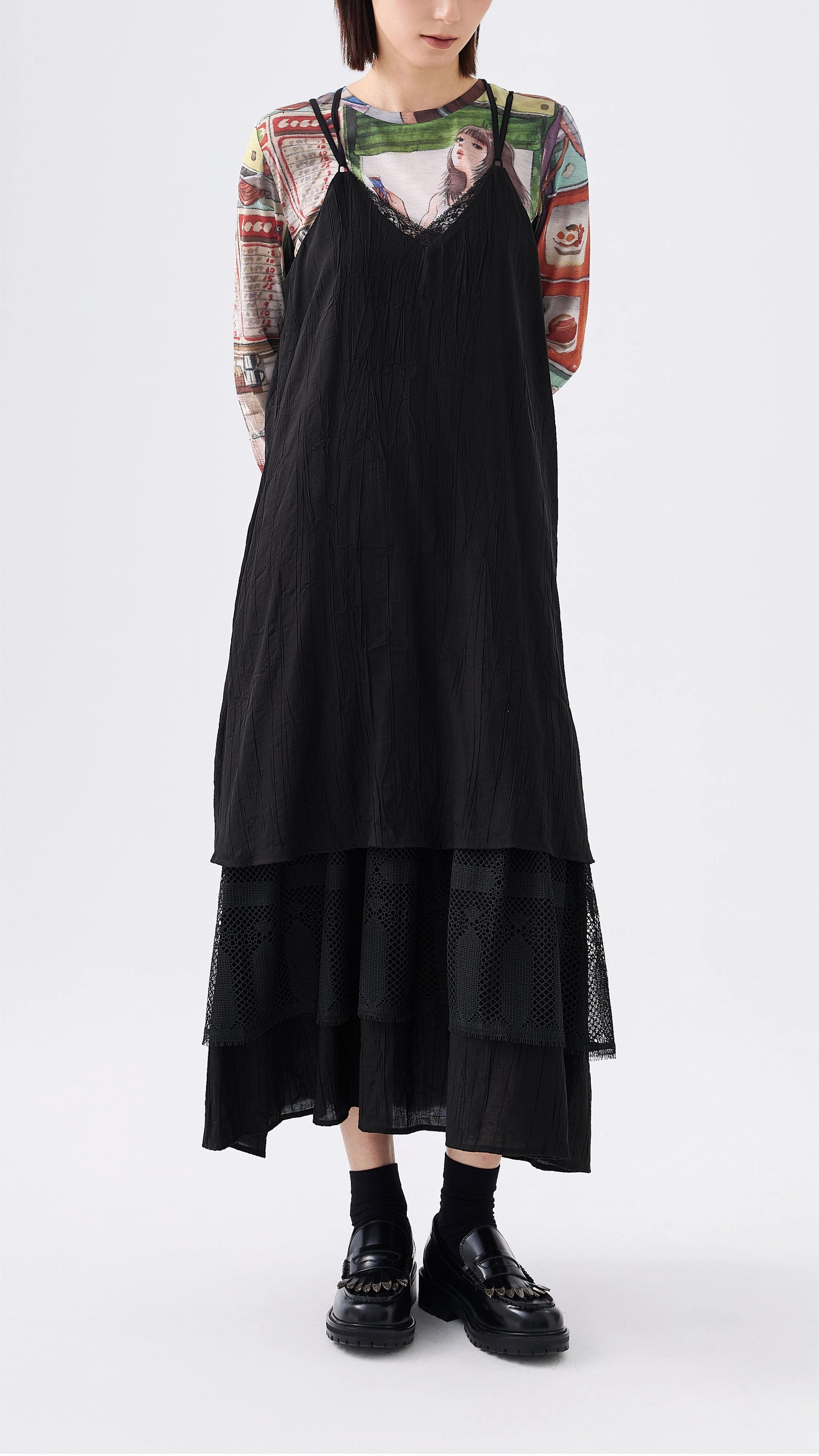 Perfect Cut Stay Cool Dress with Lace Detail