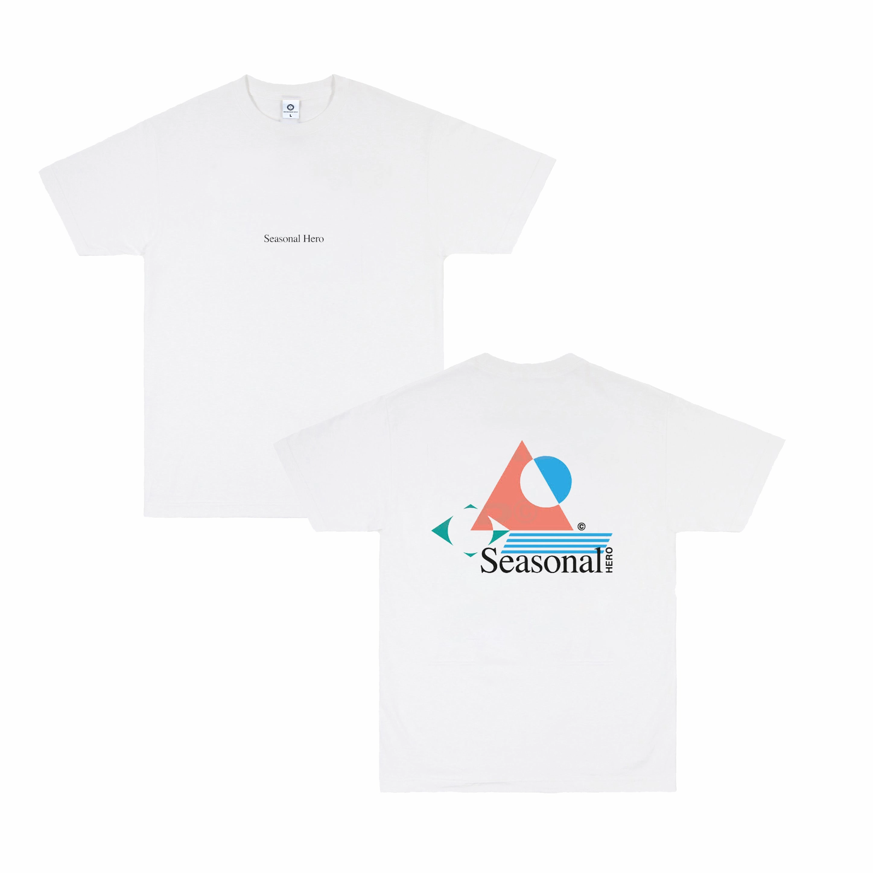 Seasonal Hero 'Isolate' Tee - White Picnic Modern innovation