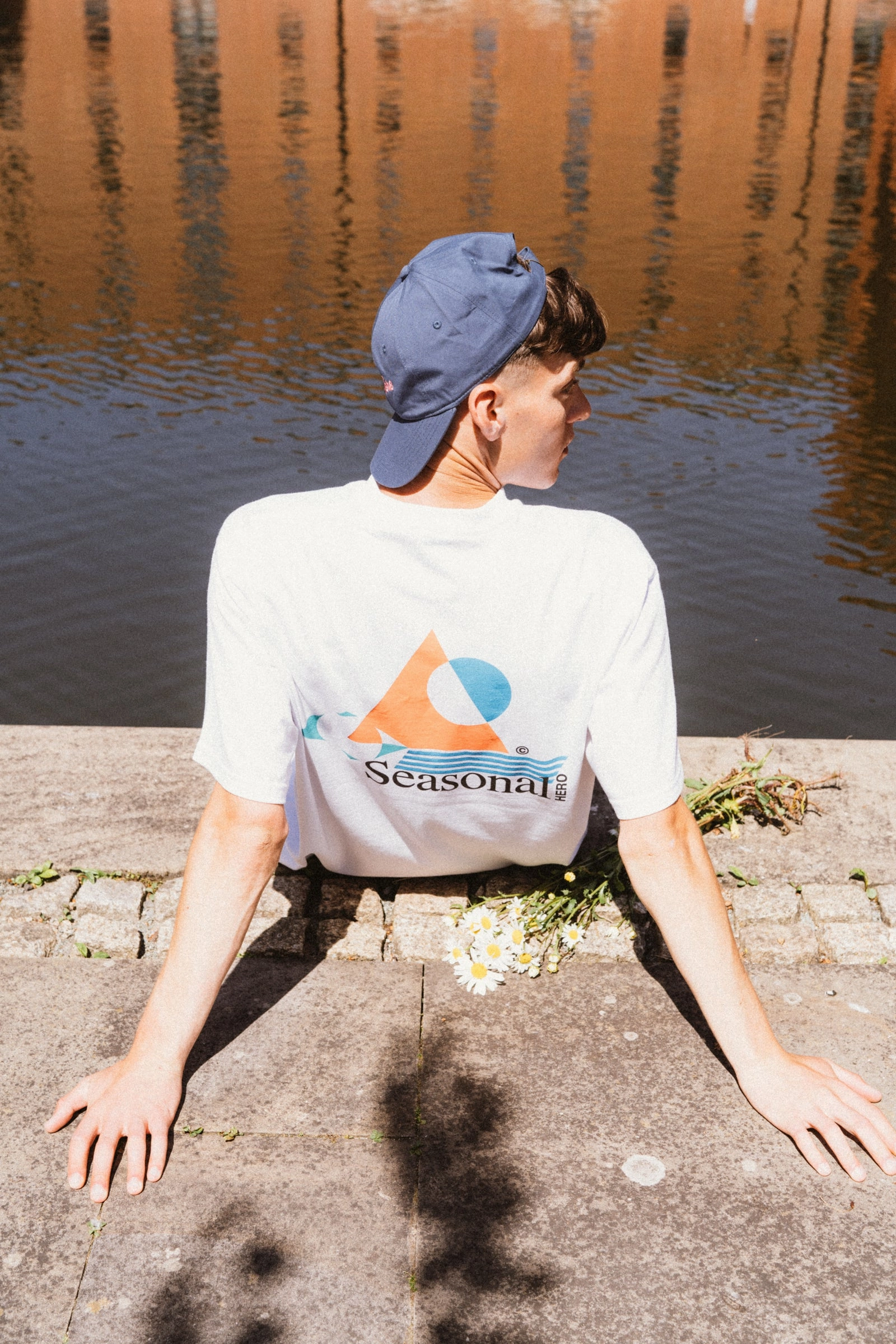 High Durability Weave Spandex Enhanced Elasticity Seasonal Hero 'Isolate' Tee - White