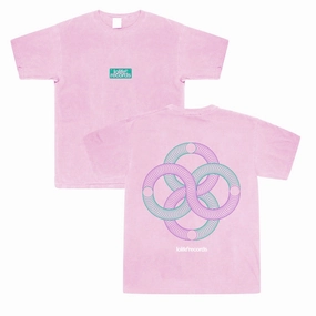 Moisture Control Fabric LOLiFE 001 Vintage Washed Tee - Pink