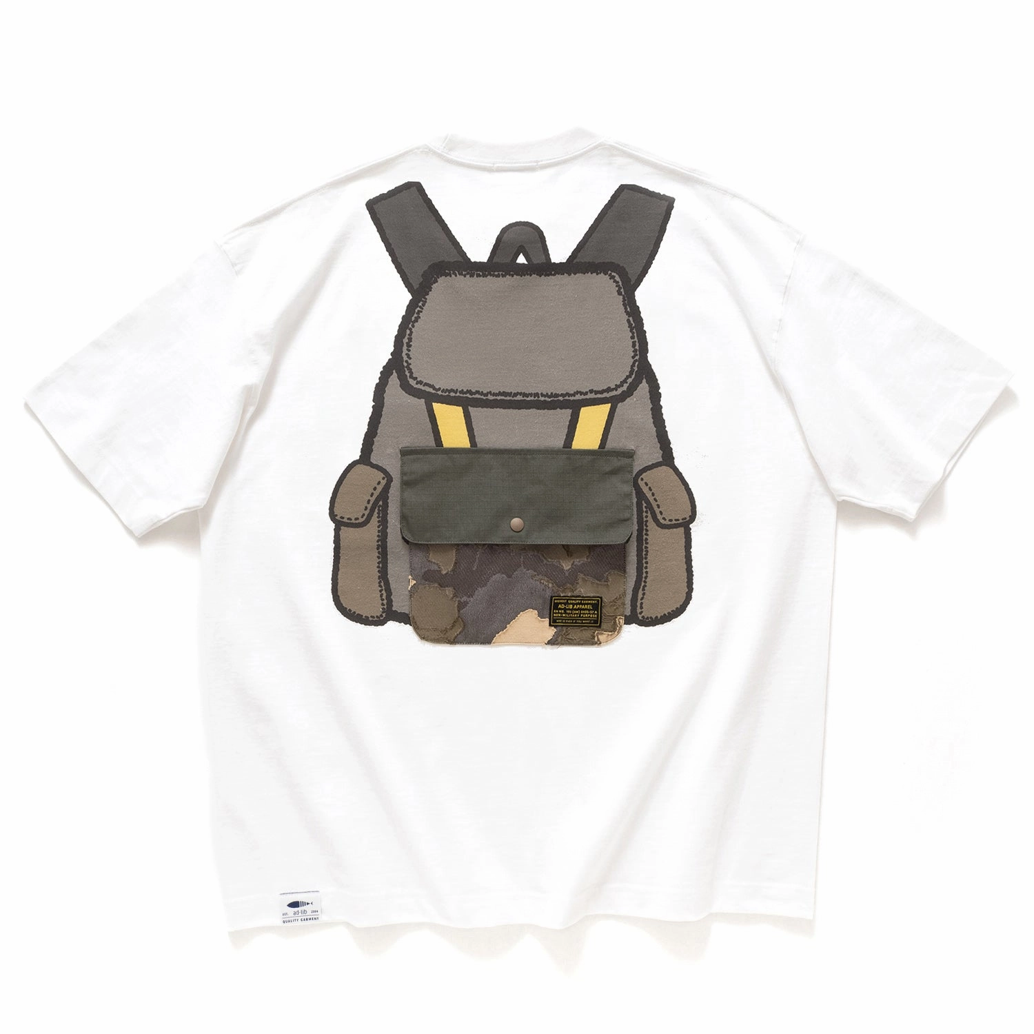 Indoor clothing Minimal Comfort Wear (ZT1280) Backpack Graphic Tee