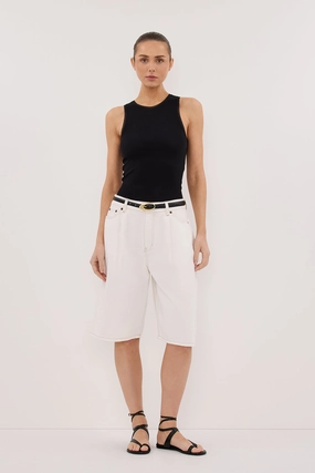 JACK WHITE DENIM BERMUDA SHORT All Purpose Wear