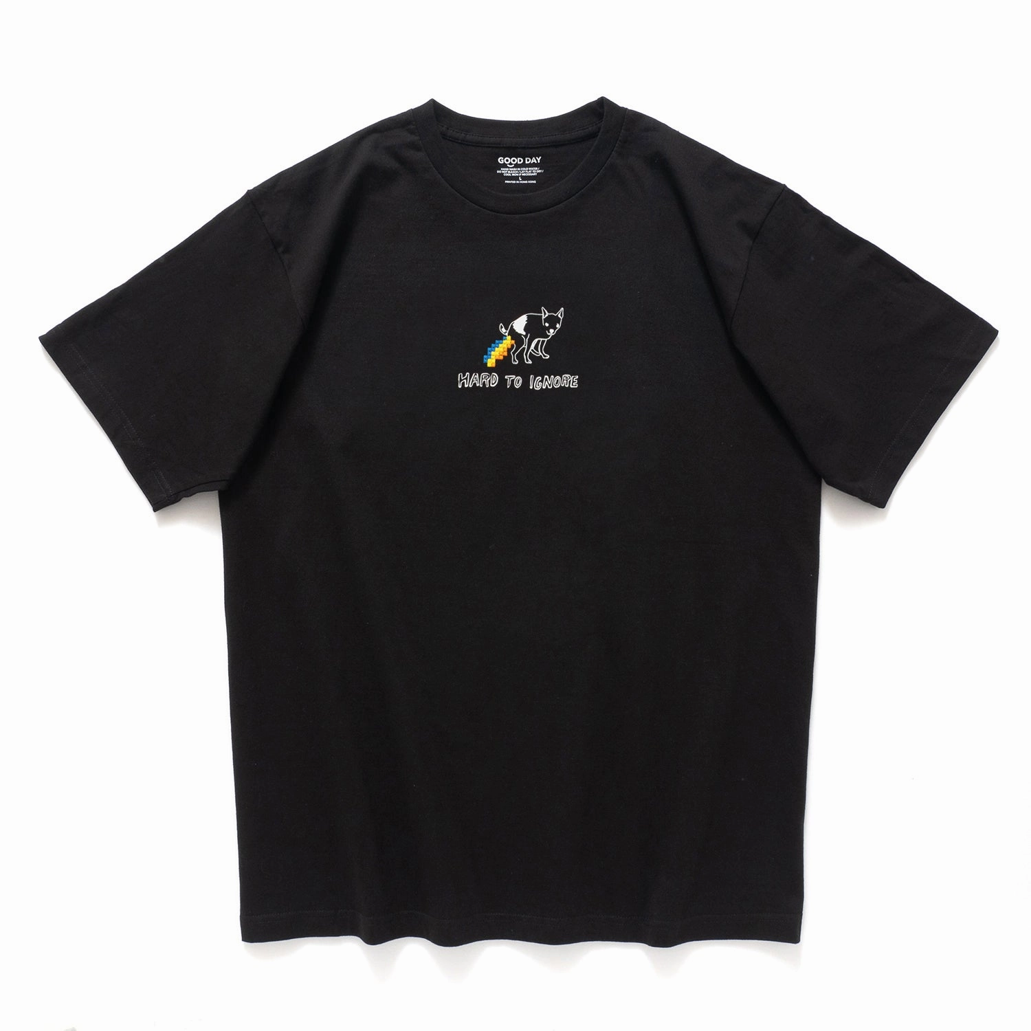 Lightweight Wear (ZT1725) Hard To Ignore Embroidery Graphic Tee