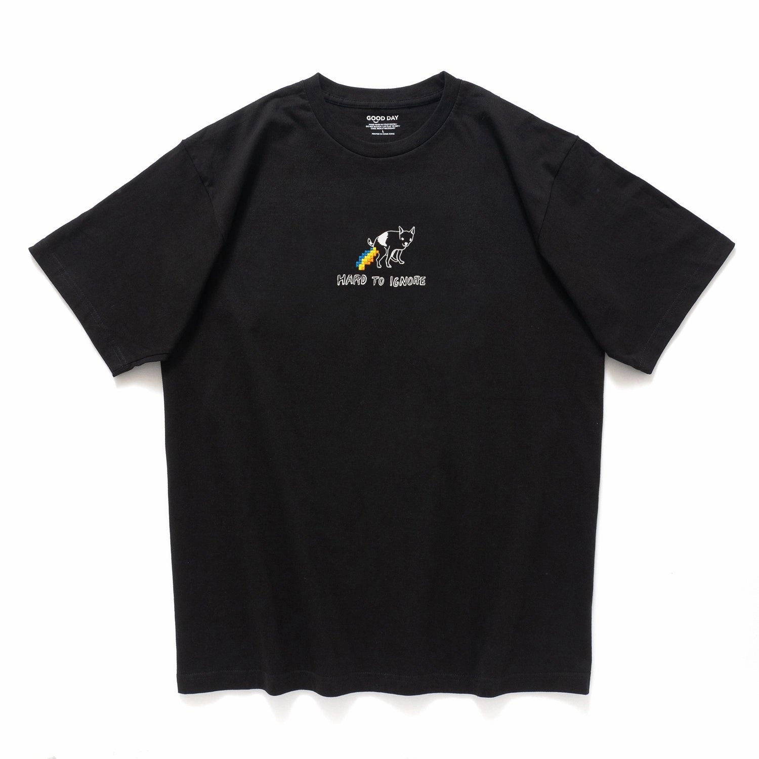 warm weather HighThreadCount (ZT1725) Hard To Ignore Embroidery Graphic Tee