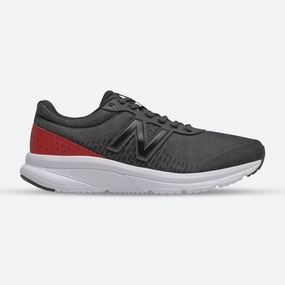 Mens Wide Fit New Balance M411CK2 Walking and Running Trainers - Black/Red high - cut running gear running in a savannah area shoes