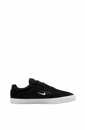 Nike SB Malor Black White Easy Slip On Versatile lining