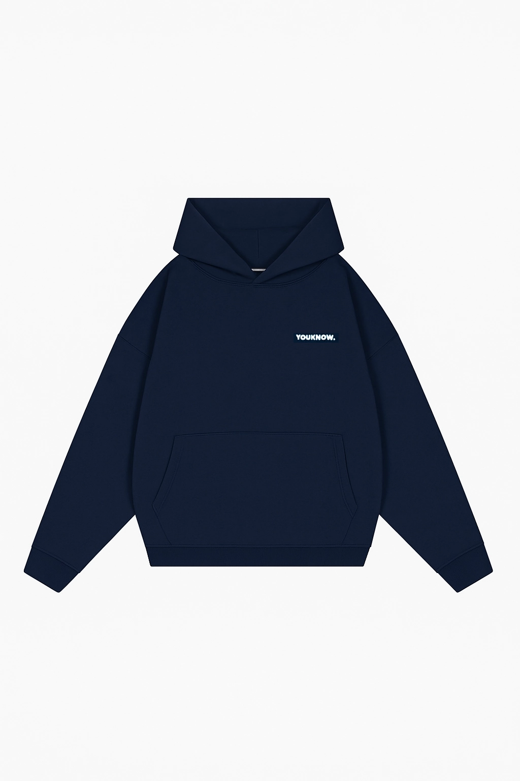 Core Box Hoodie | Navy Cozy Wear Thermal Regulating Fabric