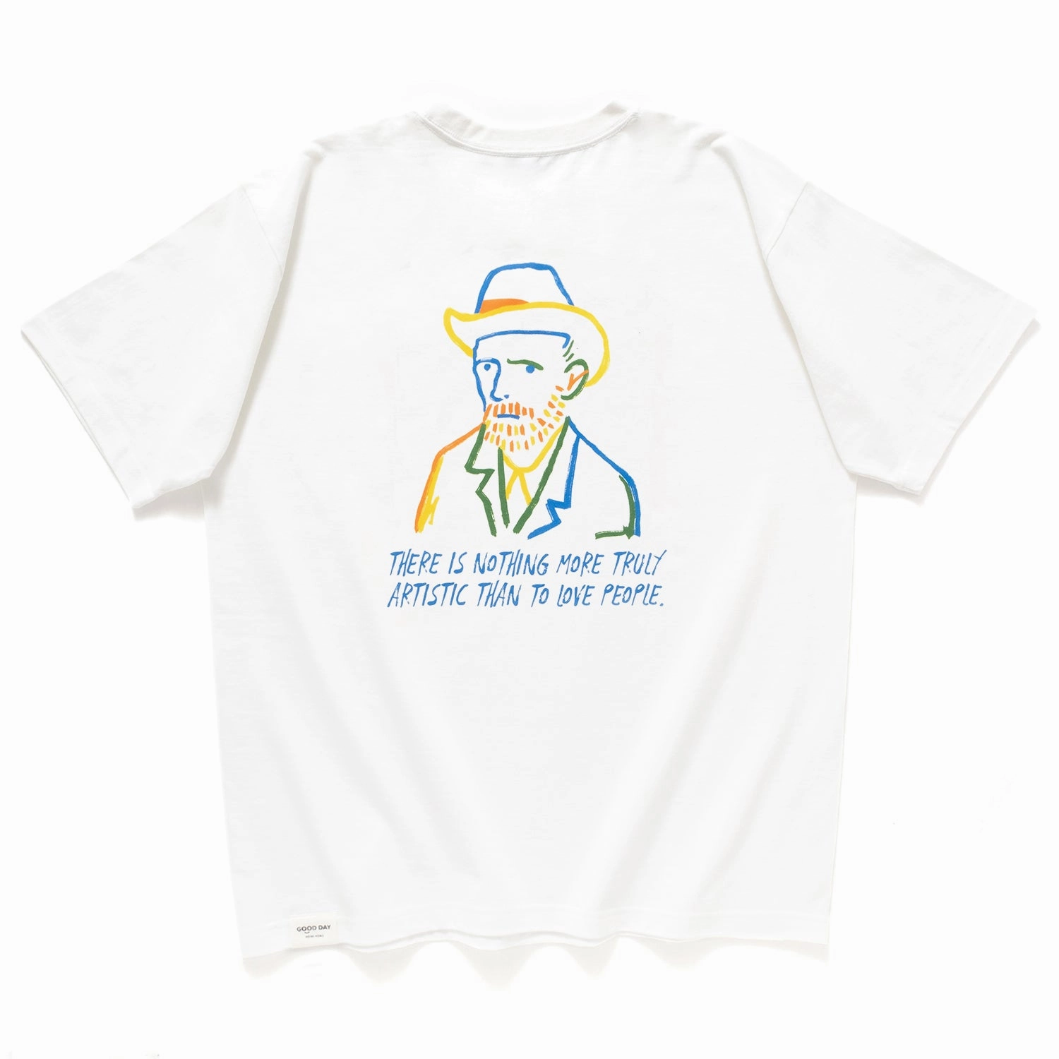 Breathable apparel perfect for all-day wear (ZT1098) Van Gogh Pastel Graphic Tee