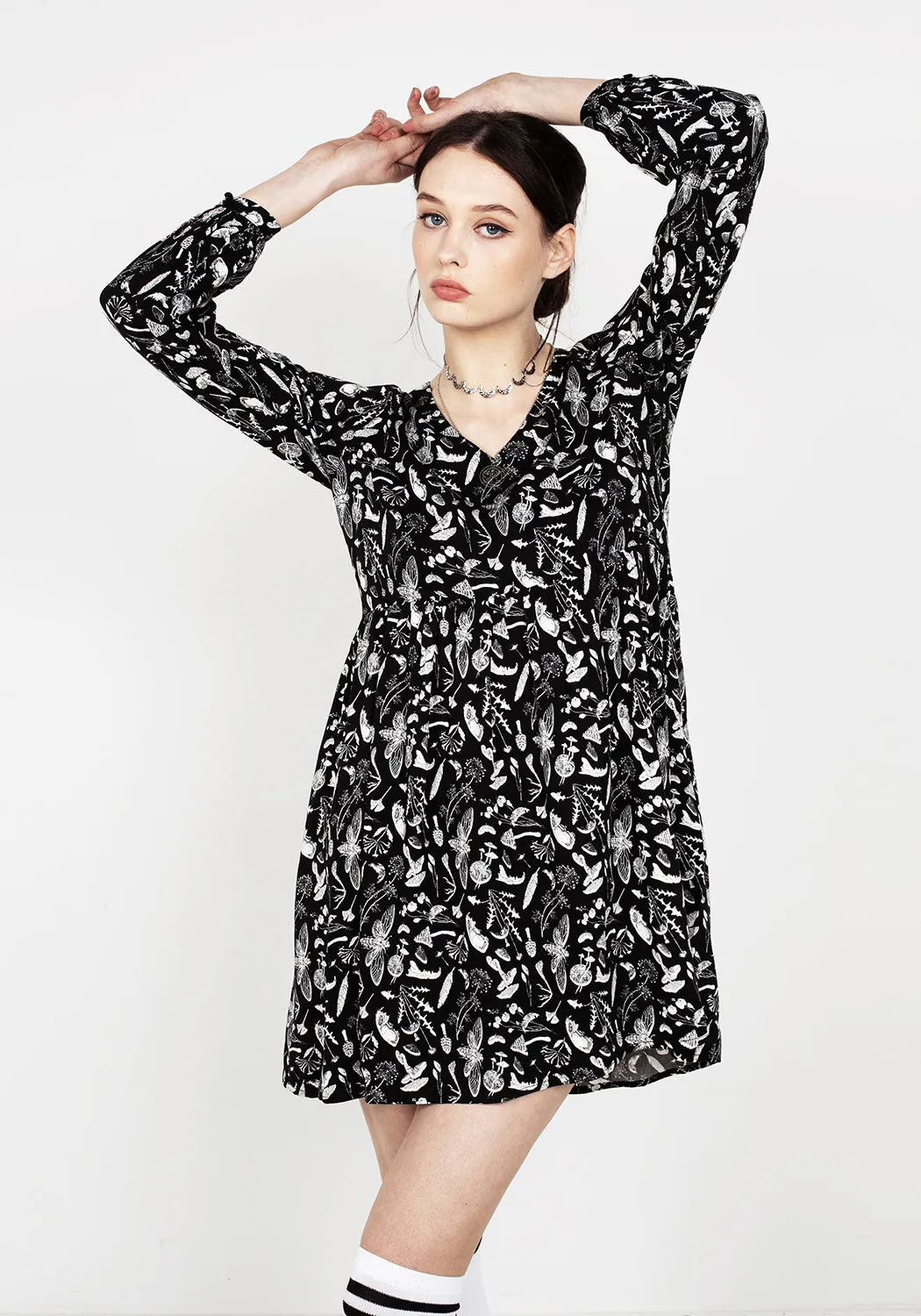Earth Magick Mini Dress Practical work-to-play piece Day Romance