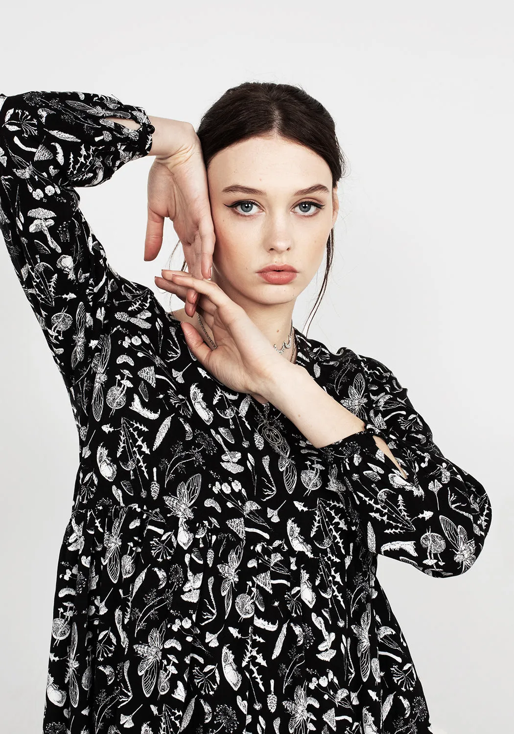 Trendy floral dress Family Glow Earth Magick Mini Dress