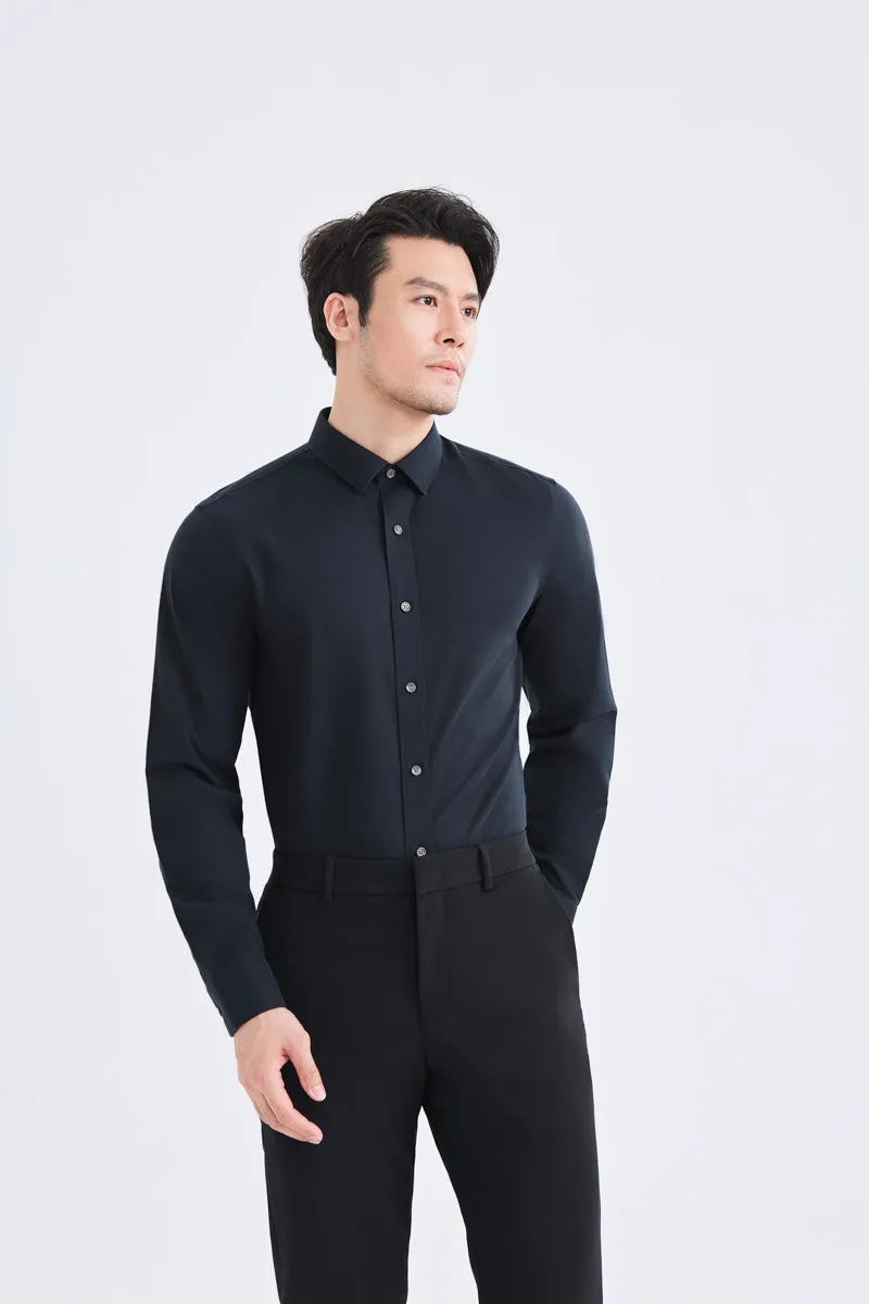 Supreme Cotton-Yak Twill Dress Shirt | Navy 0373DK Cocktail Event Boho chic